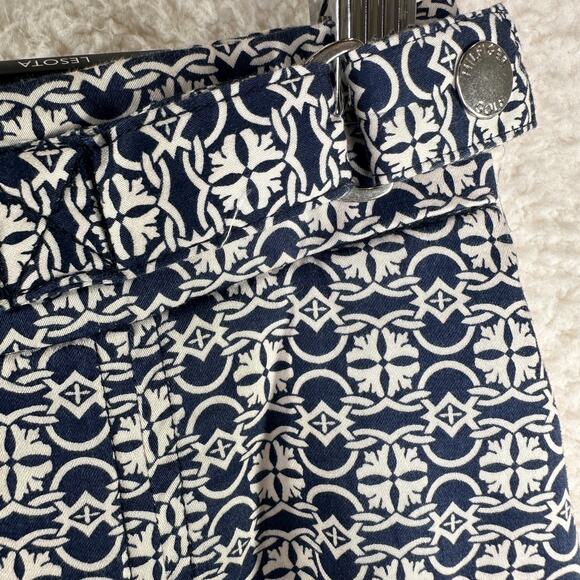 Tommy Hilfiger Golf Lesota Skort Womens‎ 2 Navy White Print Knee Length Pockets - Picture 3 of 12